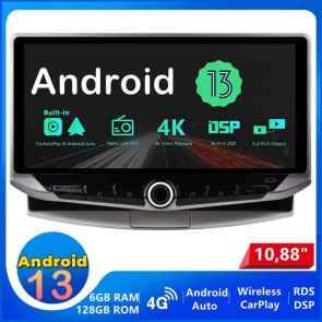 10,88" Android 13 Car Stereo Navigatore GPS Navigazione per VW Passat B7 (2010-2015)-1