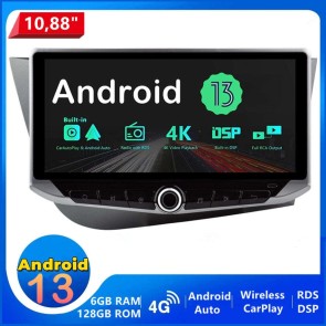 10,88" Android 13 Car Stereo Navigatore GPS Navigazione per SEAT Leon 2 Mk2 (Dal 2005)-1
