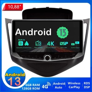 10,88" Android 14 Car Stereo Navigatore GPS Navigazione per Chevrolet Cruze (2008-2012)-1