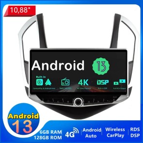 10,88" Android 13 Car Stereo Navigatore GPS Navigazione per Chevrolet Cruze (2012-2015)-1