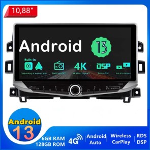 10,88" Android 13 Car Stereo Navigatore GPS Navigazione per Nissan Navara (Dal 2015)-1