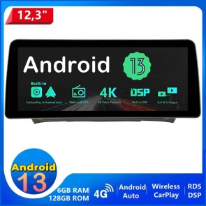 12,3" Android 13 Car Stereo Navigatore GPS Navigazione per Opel Astra J (Dal 2009)-1