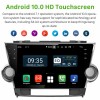 Toyota Highlander Android 10 Autoradio Lettore DVD con 8-Core 4GB+64GB Touchscreen Bluetooth Comandi al volante Microfono DSP DAB SD USB 4G LTE WiFi OBD2 CarPlay - 10" Android 10.0 Autoradio Navigatore GPS Specifico per Toyota Highlander (2008-2013)