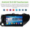 Toyota Hilux Android 10 Autoradio Lettore DVD con 8-Core 4GB+64GB Touchscreen Bluetooth Comandi al volante Microfono DSP DAB CD SD USB 4G LTE WiFi MirrorLink OBD2 CarPlay - 10" Android 10.0 Autoradio Navigatore GPS Specifico per Toyota Hilux (2016-2020)