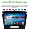 Suzuki Vitara Android 10 Autoradio Lettore DVD con 8-Core 4GB+64GB Touchscreen Bluetooth Comandi al volante Microfono DSP DAB CD SD USB 4G LTE WiFi MirrorLink OBD2 CarPlay - 10" Android 10.0 Autoradio Navigatore GPS Specifico per Suzuki Vitara (2015-2021)