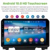 Suzuki Jimny Android 10 Autoradio Lettore DVD con 8-Core 4GB+64GB Touchscreen Bluetooth Comandi al volante Microfono DSP DAB CD SD USB 4G LTE WiFi MirrorLink OBD2 CarPlay - 9" Android 10.0 Autoradio Navigatore GPS Specifico per Suzuki Jimny (Dal 2019)