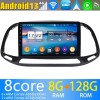 Fiat Doblo Android 13 Autoradio Lettore DVD con 8GB+128GB Bluetooth Comandi al volante DSP DAB USB 4G WiFi OBD2 CarPlay - 9" Android 13.0 Autoradio Navigatore GPS per Fiat Doblo (2015-2019)