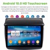 Mitsubishi L200 Android 10 Autoradio Lettore DVD con 8-Core 4GB+64GB Touchscreen Bluetooth Comandi al volante Microfono DSP DAB SD USB 4G LTE WiFi MirrorLink OBD2 CarPlay - 9" Android 10.0 Autoradio Navigatore GPS Specifico per Mitsubishi L200 (2006-2015)