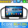 Opel Insignia Android 12 Autoradio Lettore DVD con 8GB+128GB Bluetooth Comandi al volante DSP DAB USB 4G WiFi OBD2 CarPlay - 10" Android 12.0 Autoradio Navigatore GPS per Opel Insignia (Dal 2008)