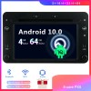 Alfa Romeo Spider Android 10.0 Autoradio Lettore DVD con 6,2 Pollici HD Touchscreen Bluetooth Vivavoce Microfono RDS DAB CD SD USB 4G WiFi TV MirrorLink OBD2 Carplay - Android 10 Car Stereo Navigatore GPS Navigazione per Alfa Romeo Spider (Dal 2006)