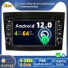Fiat Doblò Android 12.0 Autoradio Lettore DVD con Bluetooth Vivavoce RDS DAB USB 4G WiFi OBD2 Carplay - Android 12 Car Stereo Navigatore GPS Navigazione per Fiat Doblò (Dal 2015)