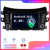 Nissan Navara Android 10.0 Autoradio Lettore DVD con 7 Pollici HD Touchscreen Bluetooth Vivavoce Microfono RDS DAB CD SD USB 4G WiFi TV MirrorLink OBD2 Carplay - Android 10 Car Stereo Navigatore GPS Navigazione per Nissan Navara (2014-2018)