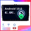 VW Passat B7 Android 10.0 Autoradio Lettore DVD con 9 Pollici HD Touchscreen Bluetooth Vivavoce Microfono RDS DAB CD SD USB 4G WiFi TV MirrorLink OBD2 Carplay - Android 10 Car Stereo Navigatore GPS Navigazione per VW Passat B7 (2011-2015)