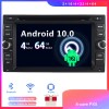 Nissan Navara Android 10.0 Autoradio Lettore DVD con 6,2 Pollici HD Touchscreen Bluetooth Vivavoce Microfono RDS DAB CD SD USB 4G WiFi TV MirrorLink OBD2 Carplay - Android 10 Car Stereo Navigatore GPS Navigazione per Nissan Navara (2005-2014)