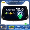 Hyundai i30 Android 12.0 Autoradio Lettore DVD con 9 Pollici Display Bluetooth Vivavoce DAB USB 4G WiFi OBD2 Carplay - Android 12 Car Stereo Navigatore GPS Navigazione per Hyundai i30 (2017-2020)