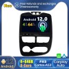 Renault Clio Android 12.0 Autoradio Lettore DVD con 10 Pollici Display Bluetooth Vivavoce DAB USB 4G WiFi OBD2 Carplay - Android 12 Car Stereo Navigatore GPS Navigazione per Renault Clio (2012-2019)