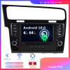 VW Golf 7 Android 10.0 Autoradio Lettore DVD con 7 Pollici HD Touchscreen Bluetooth Vivavoce Microfono RDS DAB CD SD USB 4G WiFi TV MirrorLink OBD2 Carplay - Android 10 Car Stereo Navigatore GPS Navigazione per VW Golf 7 MK7 (2013-2019)