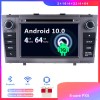 Toyota Avensis Android 10.0 Autoradio Lettore DVD con 7 Pollici HD Touchscreen Bluetooth Vivavoce Microfono RDS DAB CD SD USB 4G WiFi TV MirrorLink OBD2 Carplay - Android 10 Car Stereo Navigatore GPS Navigazione per Toyota Avensis (2009-2018)