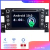 Suzuki Grand Vitara Android 10.0 Autoradio Lettore DVD con 7 Pollici HD Touchscreen Bluetooth Vivavoce Microfono RDS DAB CD SD USB 4G WiFi TV MirrorLink OBD2 Carplay - Android 10 Car Stereo Navigatore GPS Navigazione per Suzuki Grand Vitara (2005-2015)