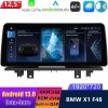 BMW X1 F48 Android 13 Autoradio Lettore Multimediale Navigazione GPS con 8-Core 8GB+256GB Touchscreen Bluetooth vivavoce DSP SWC DAB SD USB WiFi 4G LTE CarPlay - 12,5" Android 13.0 Autoradio con Navigatore GPS Auto Stereo per BMW X1 F48 (Dal 2017)