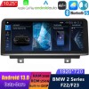 BMW F22/F23 Android 13 Autoradio Lettore Multimediale Navigazione GPS con 8-Core 8GB+256GB Touchscreen Bluetooth vivavoce DSP SWC DAB USB WiFi 4G LTE CarPlay - 10,25" Android 13.0 Autoradio con Navigatore GPS Auto Stereo per BMW Serie 2 F22/F23 (2014-2016
