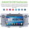 Toyota Hilux Android 10 Autoradio Lettore DVD con 8-Core 4GB+64GB Touchscreen Bluetooth Comandi al volante Microfono DSP DAB CD SD USB 4G LTE WiFi MirrorLink OBD2 CarPlay - Android 10.0 Autoradio Navigatore GPS Specifico per Toyota Hilux (2012-2015)