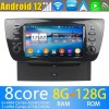 Opel Combo Android 13 Autoradio Lettore DVD con 8GB+128GB Bluetooth Comandi al volante DSP DAB USB 4G WiFi OBD2 CarPlay - Android 13.0 Autoradio Navigatore GPS per Opel Combo (2012-2018)