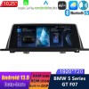 BMW Serie 5 GT F07 Android 13 Autoradio Lettore Multimediale Navigazione GPS con 8-Core 8GB+256GB Touchscreen Bluetooth vivavoce DSP SWC DAB SD USB WiFi 4G LTE CarPlay - 10,25" Android 13.0 Autoradio con Navigatore GPS Auto Stereo per BMW Serie 5 GT F07