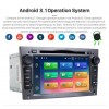 Opel Omega Android 8.1 Autoradio Lettore DVD con Navigatore GPS Touchscreen Vivavoce Bluetooth Microfono RDS DAB CD SD USB 3G Wifi TV MirrorLink OBD2 Carplay - Android 8.1 Autoradio Navigatore GPS Specifico per Opel Omega