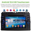 Toyota Land Cruiser Prado J120 Android 10 Autoradio Lettore DVD con 8-Core 4GB+64GB Touchscreen Bluetooth Comandi al volante Microfono DAB SD USB 4G LTE WiFi CarPlay - 7" Android 10.0 Autoradio Navigatore GPS Specifico per Toyota Land Cruiser Prado J120