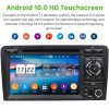 Audi A3 Android 13 Autoradio Lettore DVD con 8GB+128GB Bluetooth Comandi al volante DSP DAB 4G WiFi CarPlay - 7" Android 13.0 Autoradio Navigatore GPS per Audi A3 (2003-2013)