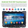 SsangYong Rodius Android 10 Autoradio Lettore DVD con 8-Core 4GB+64GB Touchscreen Bluetooth Comandi al volante Microfono DAB CD SD USB 4G LTE WiFi MirrorLink OBD2 CarPlay - 7" Android 10.0 Autoradio Navigatore GPS Specifico per SsangYong Rodius (2004-2017