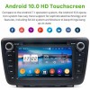 Suzuki Baleno Android 10 Autoradio Lettore DVD con 8-Core 4GB+64GB Touchscreen Bluetooth Comandi al volante Microfono DSP DAB CD SD USB 4G LTE WiFi MirrorLink OBD2 CarPlay - 7" Android 10.0 Autoradio Navigatore GPS Specifico per Suzuki Baleno (2016-2022)