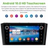 Toyota Avensis Android 10 Autoradio Lettore DVD con 8-Core 4GB+64GB Touchscreen Bluetooth Comandi al volante Microfono DSP DAB CD SD USB 4G LTE WiFi MirrorLink OBD2 CarPlay - 7" Android 10.0 Autoradio Navigatore GPS Specifico per Toyota Avensis (2003-2009