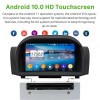 Ford Fiesta Android 10 Autoradio Lettore DVD con 8-Core 4GB+64GB Touchscreen Bluetooth Comandi al volante Microfono DSP DAB CD SD USB 4G LTE WiFi MirrorLink OBD2 CarPlay - 7" Android 10.0 Autoradio Navigatore GPS Specifico per Ford Fiesta (2013-2016)