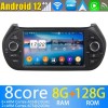 Citroën Nemo Android 13 Autoradio Lettore DVD con 8GB+128GB Bluetooth Comandi al volante DSP DAB USB 4G WiFi OBD2 CarPlay - 7" Android 13.0 Autoradio Navigatore GPS per Citroën Nemo (2008-2017)