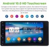 Mitsubishi Lancer Android 10 Autoradio Lettore DVD con 8-Core 4GB+64GB Touchscreen Bluetooth Comandi al volante Microfono DSP DAB USB 4G LTE WiFi MirrorLink OBD2 CarPlay - 7" Android 10.0 Autoradio Navigatore GPS Specifico per Mitsubishi Lancer (Dal 2013)