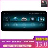 Mercedes CLA C117 Android 14.0 Autoradio Lettore DVD con 8-Core 8GB+128GB Touchscreen Bluetooth Comandi al volante Microfono DAB USB WiFi 4G LTE CarPlay Android Auto - 12,3" Android 14 Auto Stereo Navigatore GPS Navigazione per Mercedes CLA C117 (Dal 2013