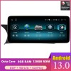 Mercedes Classe C W204 Android 14 Autoradio Lettore DVD con 8-Core 8GB+128GB Touchscreen Bluetooth Comandi al volante Microfono DAB USB WiFi 4G LTE CarPlay Android Auto - 12,3" Android 14 Auto Stereo Navigatore GPS Navigazione per Mercedes W204 (Dal 2011)