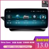 Mercedes Classe E C207/A207 Android 14 Autoradio Lettore DVD con 8-Core 8GB+128GB Touchscreen Bluetooth Comandi al volante Microfono DAB USB WiFi 4G LTE CarPlay Android Auto - 12,3" Android 14 Auto Stereo Navigatore GPS Navigazione per Mercedes C207/A207 