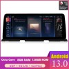 BMW Serie 6 F12/F13/F06 Android 14.0 Autoradio Lettore DVD con 8-Core 8GB+128GB Touchscreen Bluetooth Comandi al volante Microfono DAB USB AUX WiFi 4G LTE CarPlay Android Auto - 12,3" Android 14 Auto Stereo Navigatore GPS Navigazione per BMW F12/F13/F06