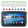 VW Transporter Android 10 Autoradio Lettore DVD con 8-Core 4GB+64GB Touchscreen Bluetooth Comandi al volante Microfono DSP DAB CD SD USB 4G LTE WiFi MirrorLink OBD2 CarPlay - 8" Android 10.0 Autoradio Navigatore GPS Specifico per VW Transporter T5/T6