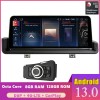 BMW Serie 3 E91 E92 E93 Android 14.0 Autoradio Lettore DVD con 8-Core 8GB+128GB Touchscreen Bluetooth Comandi al volante DAB USB AUX WiFi 4G LTE CarPlay Android Auto - 10,25" Android 14 Auto Stereo Navigatore GPS Navigazione per BMW E91 E92 E93 (Dal 2005)