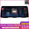 BMW Serie 5 F11 Android 14.0 Autoradio Lettore DVD con 8-Core 8GB+128GB Touchscreen Bluetooth Comandi al volante Microfono DAB USB AUX WiFi 4G LTE CarPlay Android Auto - 12,3" Android 14 Auto Stereo Navigatore GPS Navigazione per BMW F11 (Dal 2010)