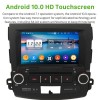 Mitsubishi Outlander Android 10 Autoradio Lettore DVD con 8-Core 4GB+64GB Touchscreen Bluetooth Comandi al volante Microfono DSP DAB SD USB 4G LTE WiFi OBD2 CarPlay - 8" Android 10.0 Autoradio Navigatore GPS Specifico per Mitsubishi Outlander (2006-2012)