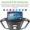 Ford Transit Custom Android 10 Autoradio Lettore DVD con 8-Core 4GB+64GB Touchscreen Bluetooth Comandi al volante Microfono DSP DAB CD SD USB 4G LTE WiFi MirrorLink OBD2 CarPlay - 8" Android 10.0 Autoradio Navigatore GPS Specifico per Ford Transit Custom 
