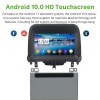 Ford Tourneo Courier Android 10 Autoradio Lettore DVD con 8-Core 4GB+64GB Touchscreen Bluetooth Comandi al volante Microfono DSP DAB SD USB 4G LTE WiFi MirrorLink OBD2 CarPlay - 8" Android 10.0 Autoradio Navigatore GPS Specifico per Ford Tourneo Courier