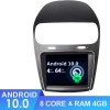 Fiat Freemont Android 10.0 Autoradio Lettore DVD con 4GB+64GB Bluetooth Comandi al volante DAB DSP USB 4G WiFi OBD2 CarPlay - Android 10.0 Autoradio Navigatore GPS per Fiat Freemont (Dal 2011)