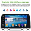 Honda CR-V Android 10 Autoradio Lettore DVD con 8-Core 4GB+64GB Touchscreen Bluetooth Comandi al volante Microfono DSP DAB CD SD USB 4G LTE WiFi MirrorLink OBD2 CarPlay - 9" Android 10.0 Autoradio Navigatore GPS Specifico per Honda CR-V (2017-2020)