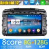 Kia Sorento Android 14 Autoradio Lettore DVD con 8GB+256GB Bluetooth Comandi al volante DSP DAB USB 4G WiFi OBD2 CarPlay - 9" Android 14.0 Autoradio Navigatore GPS per Kia Sorento (2015-2019)